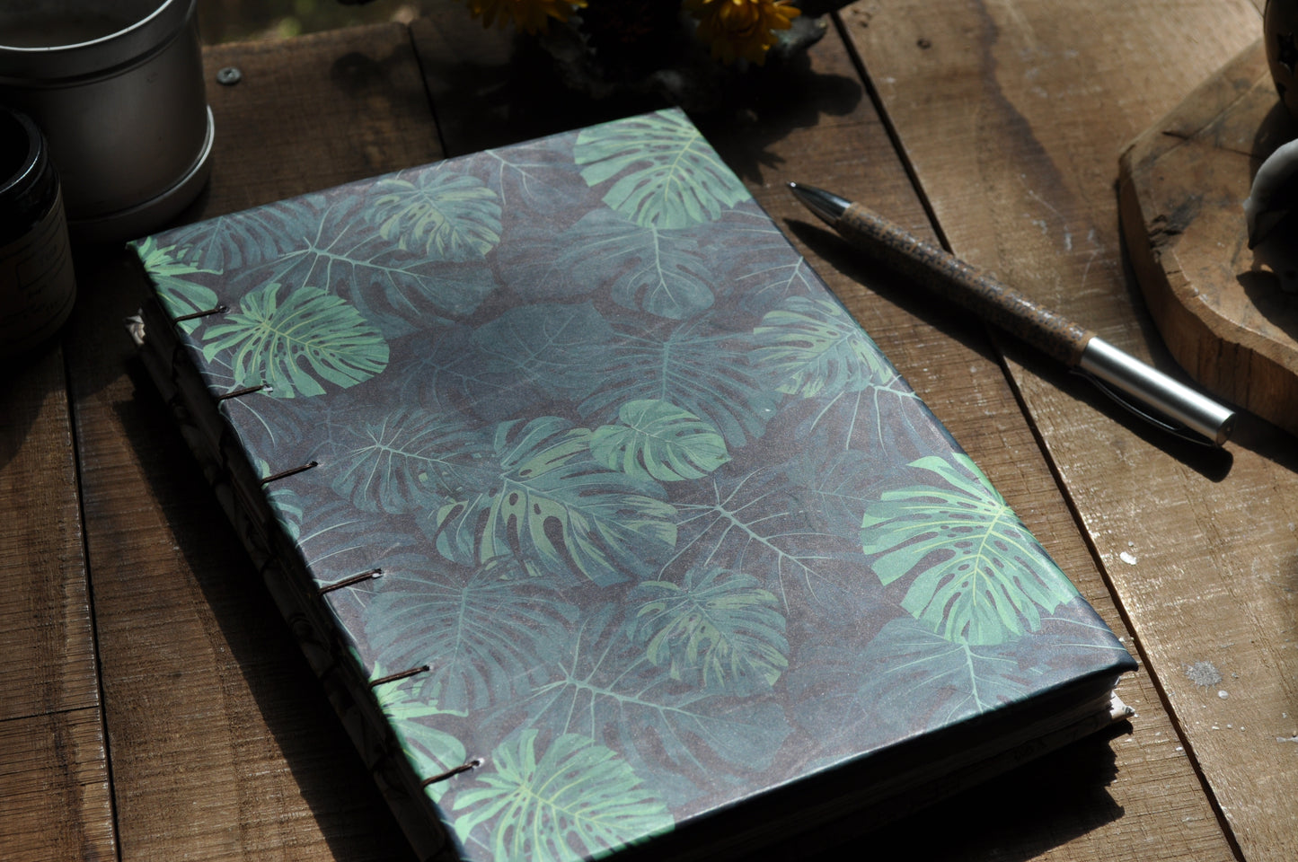 Carnet dessins / peinture / herbier "Forêt tropicale"
