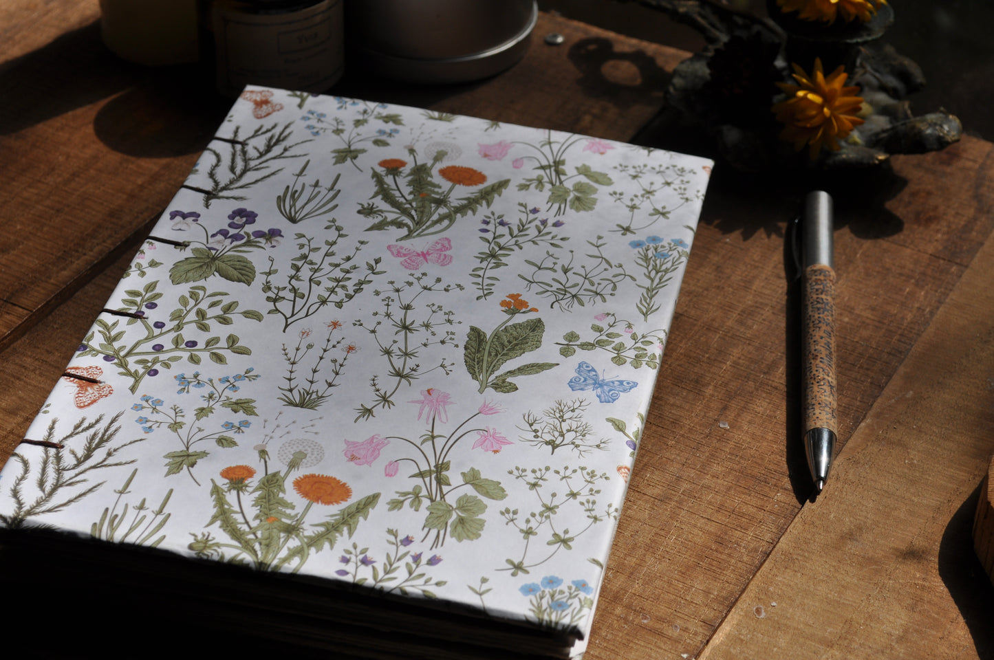 Carnet dessins / peinture / herbier "Botanique"