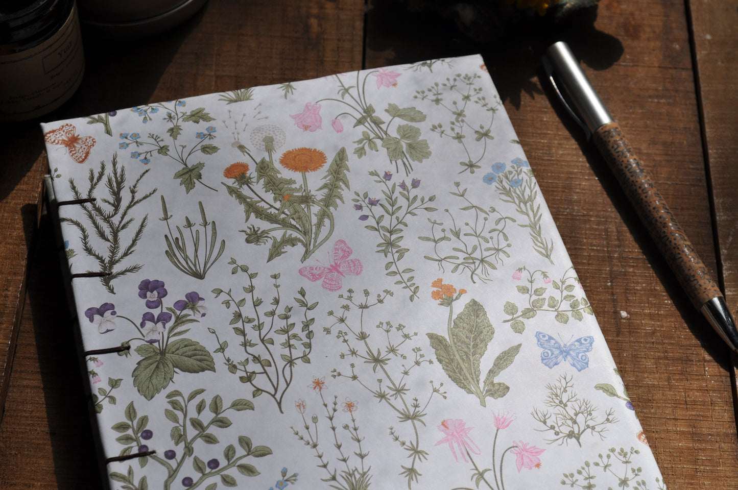 Carnet dessins / peinture / herbier "Botanique"