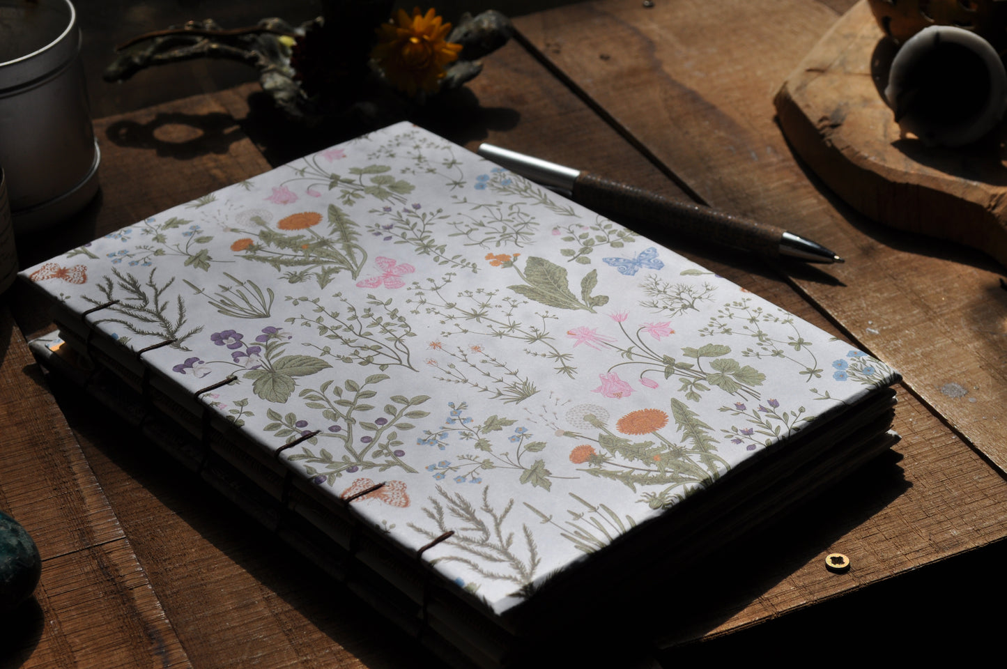 Carnet dessins / peinture / herbier "Botanique"