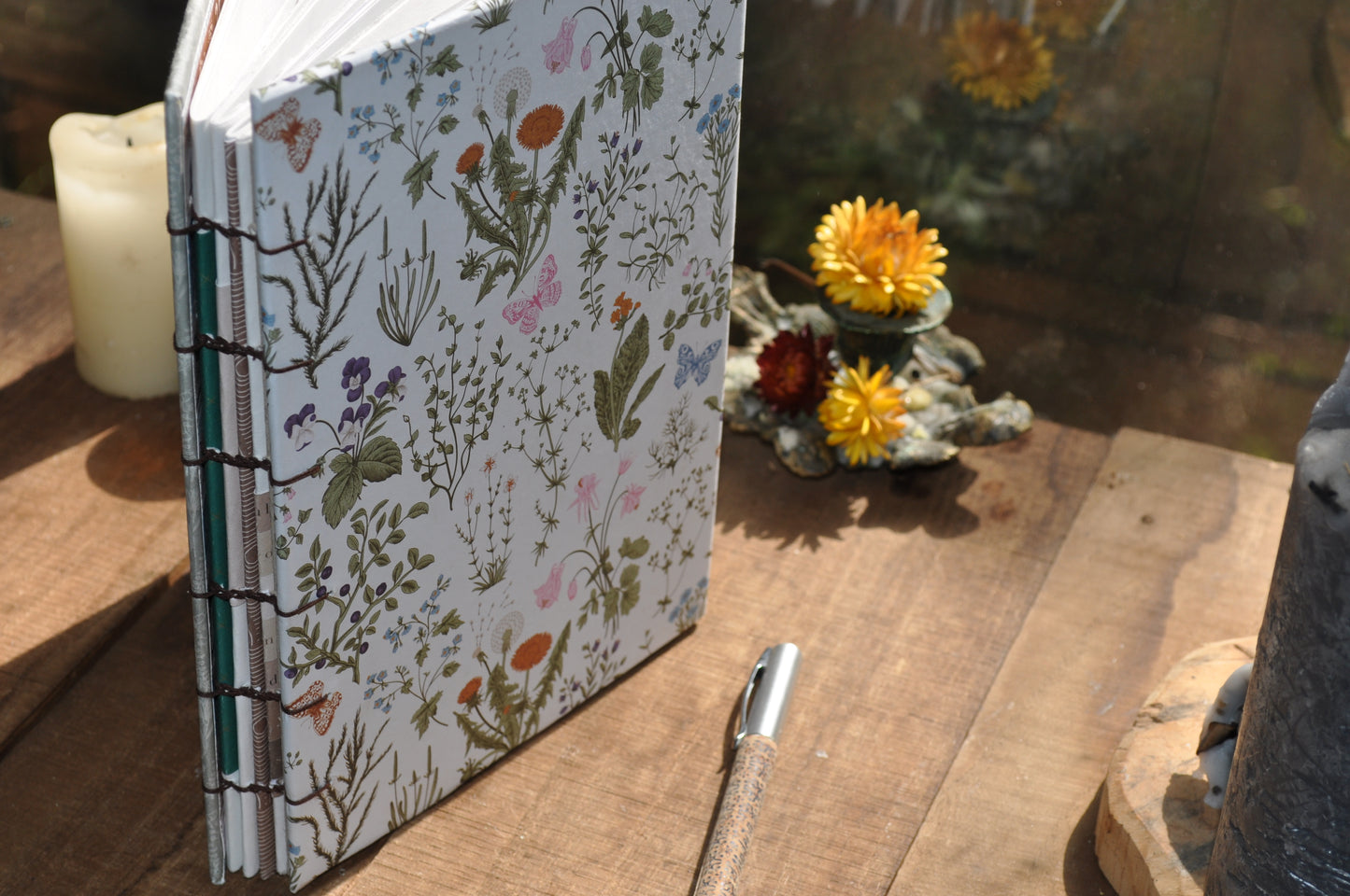 Carnet dessins / peinture / herbier "Botanique"