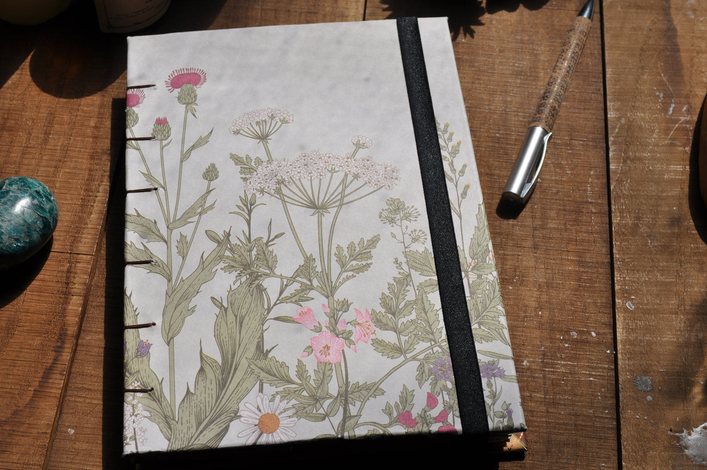 Carnet dessins / peinture / herbier "Pep's de fleurs"