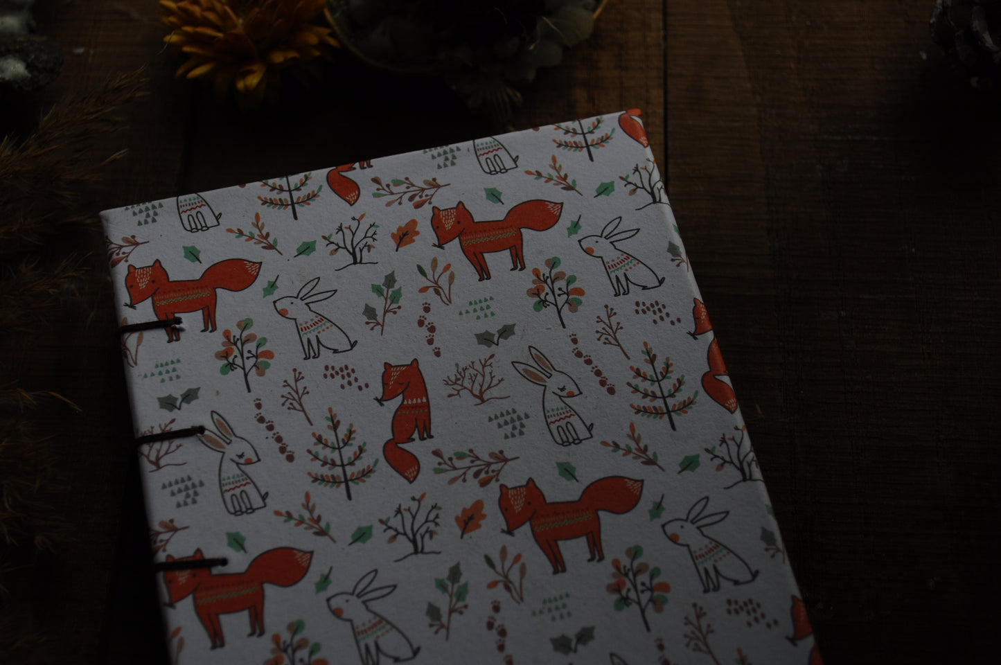 Carnet de poche "Jeux de renards"