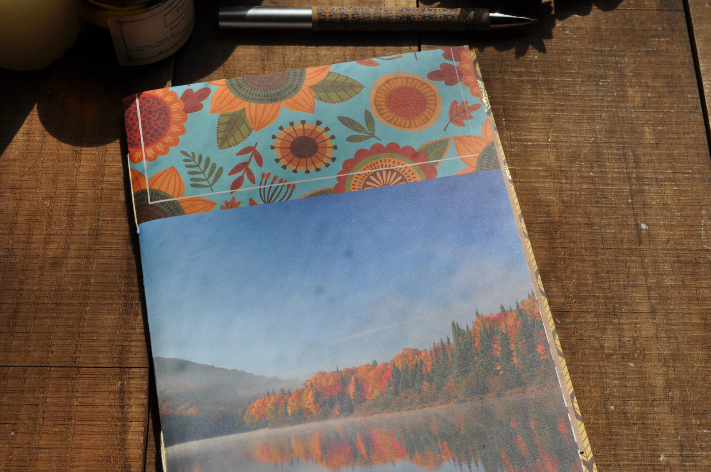 Cahier "Lac d'automne"