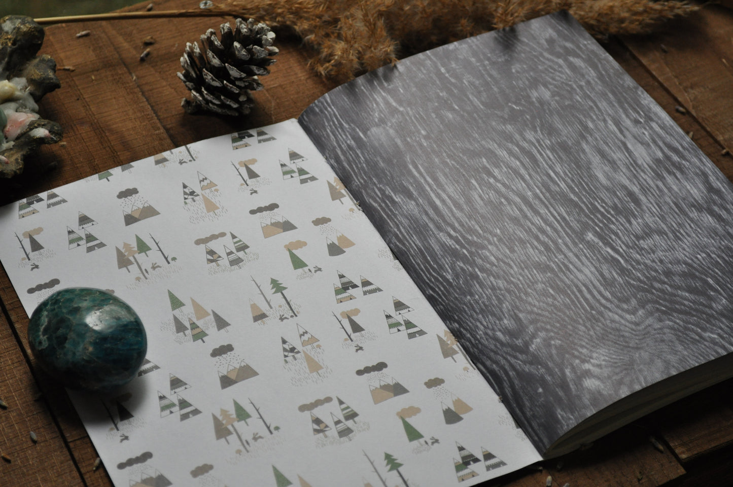 Cahier "Nuages orangés"