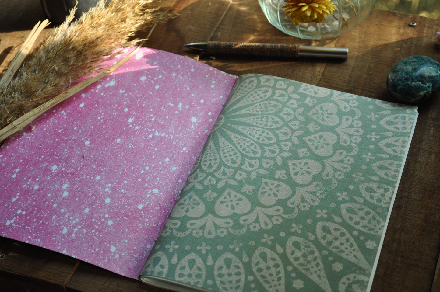 Cahier "Tendresse en fleurs"