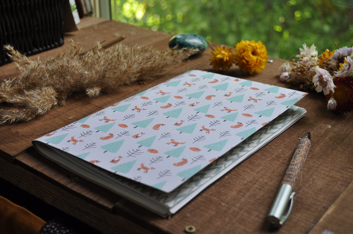 Cahier "Renards d'hiver"