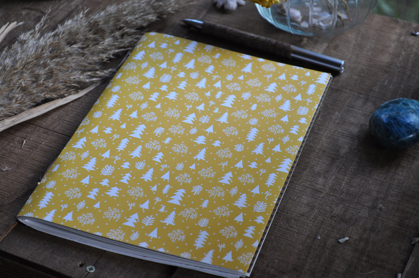 Cahier "Jaune d'arbres"