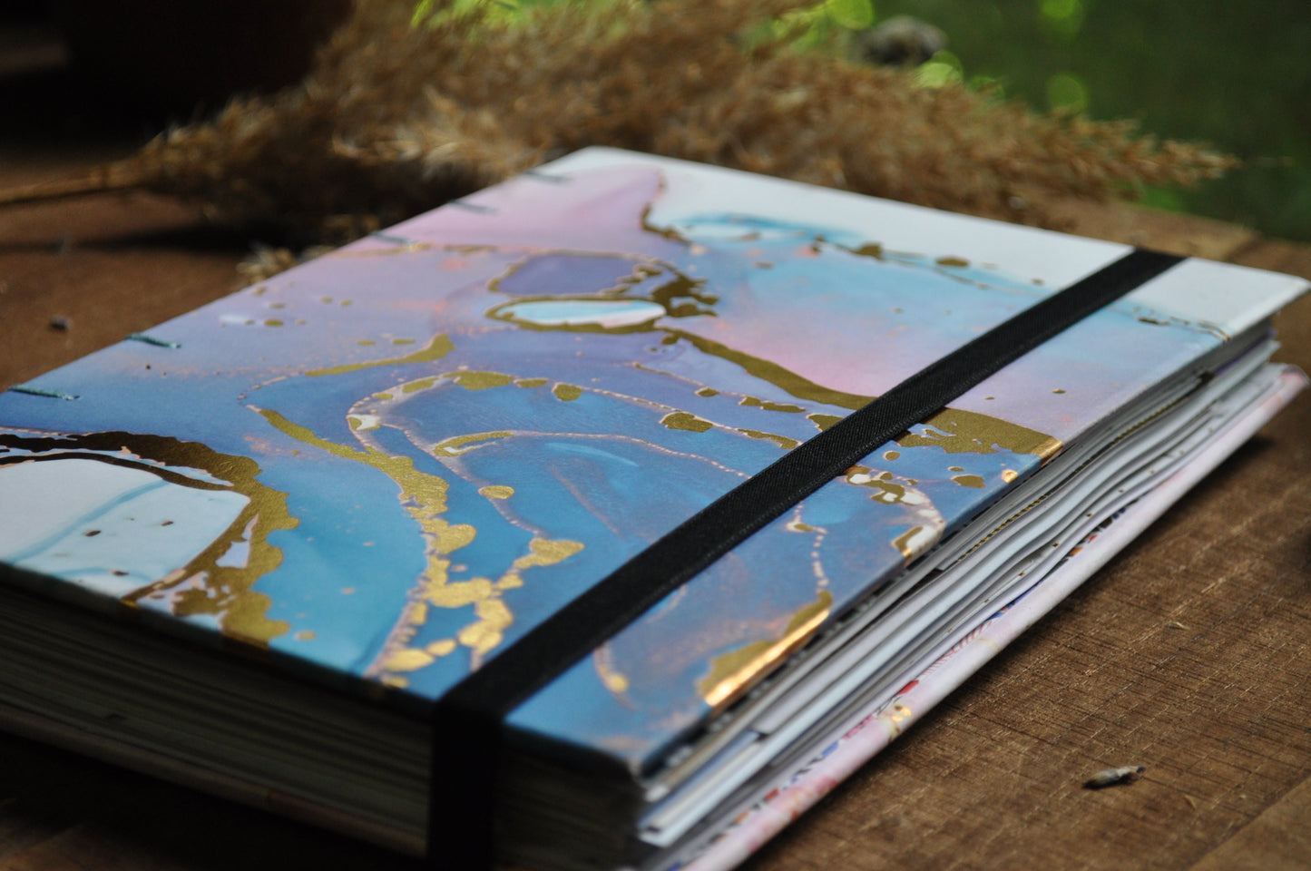 Carnet "Dorrures colorées"