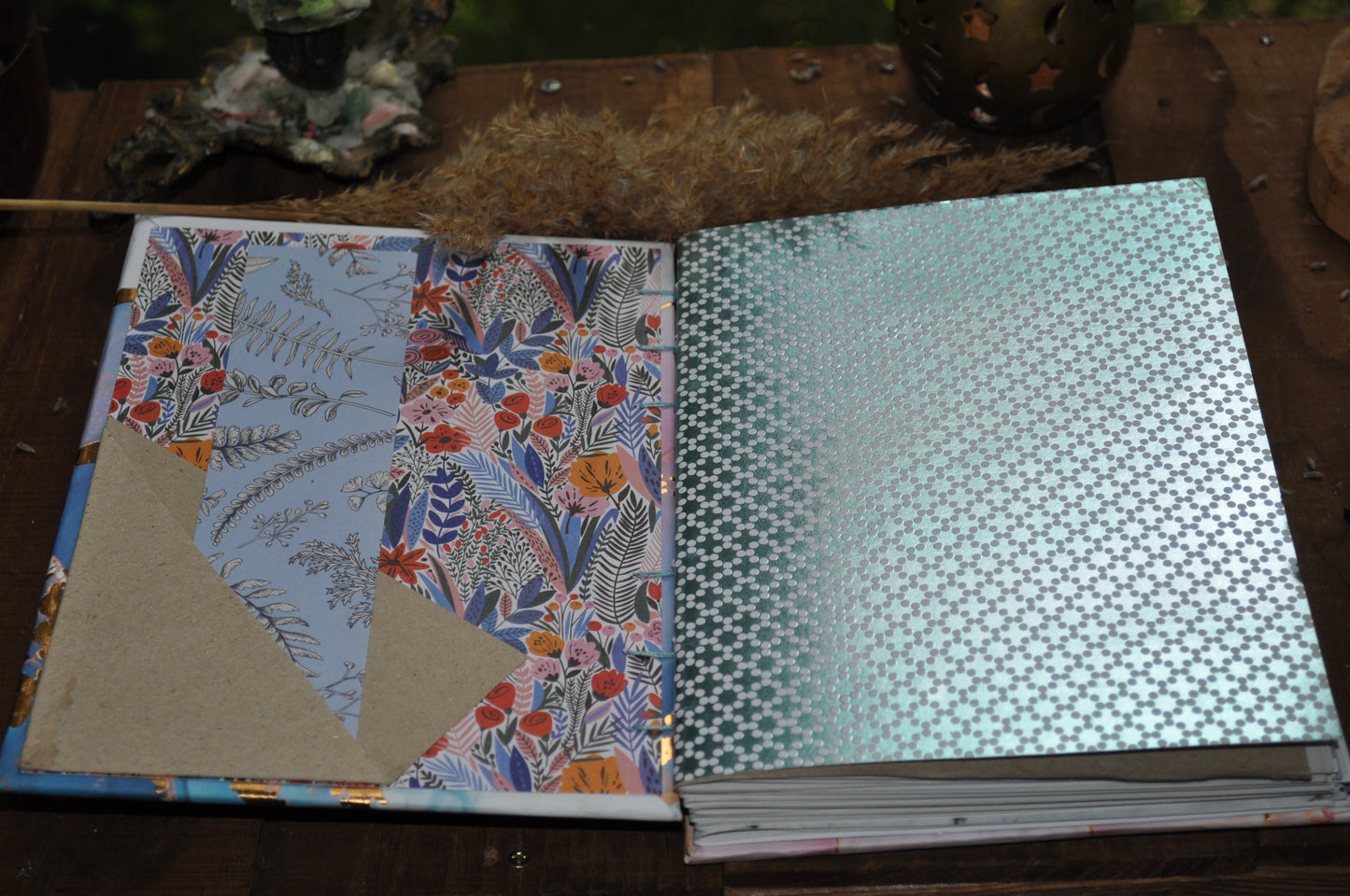 Carnet "Dorrures colorées"