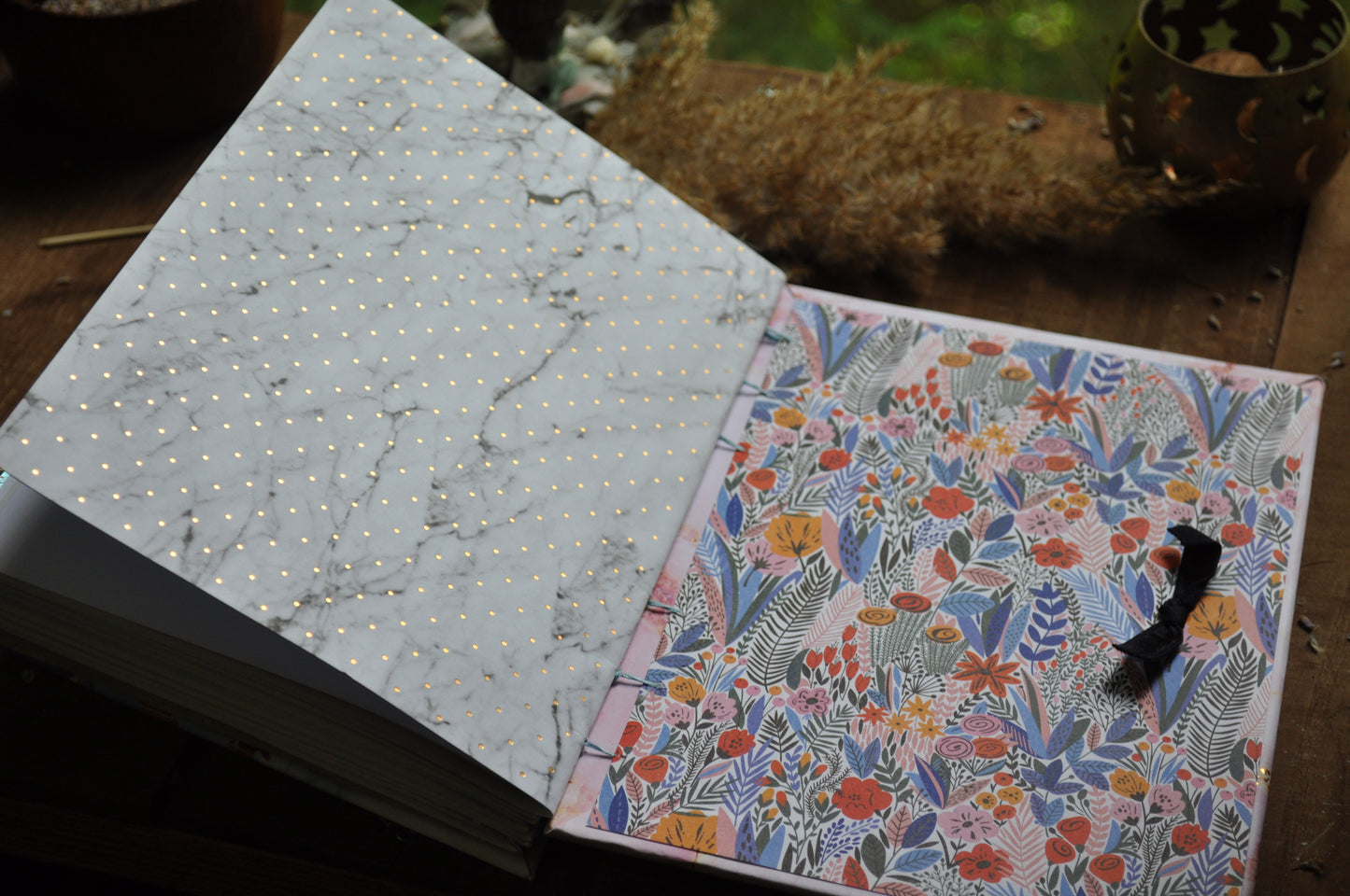 Carnet "Dorrures colorées"