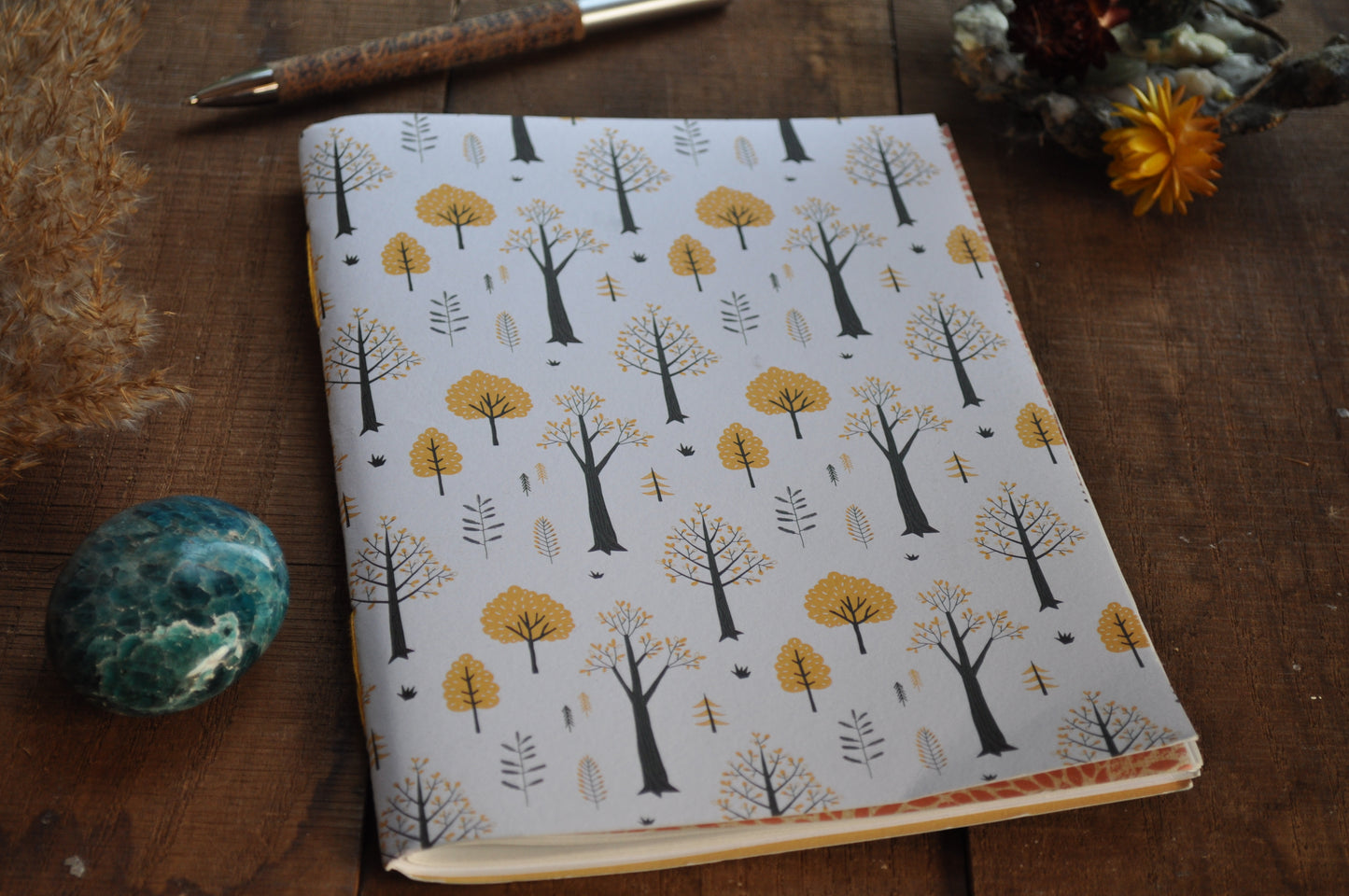 Cahier "Orange d'arbres"
