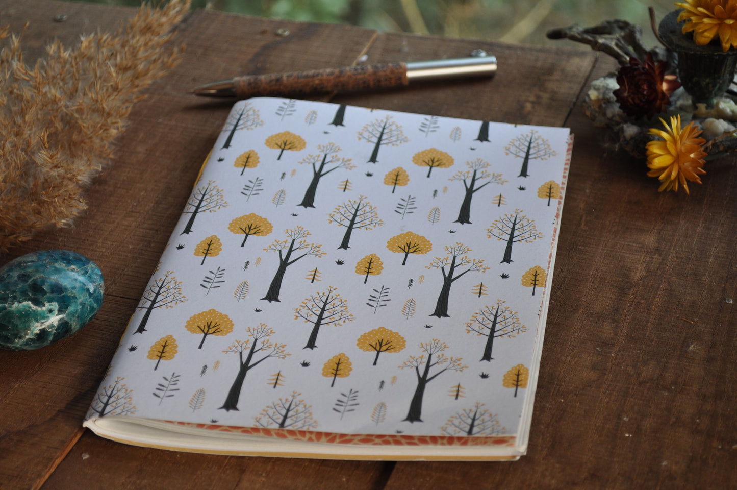 Cahier "Orange d'arbres"