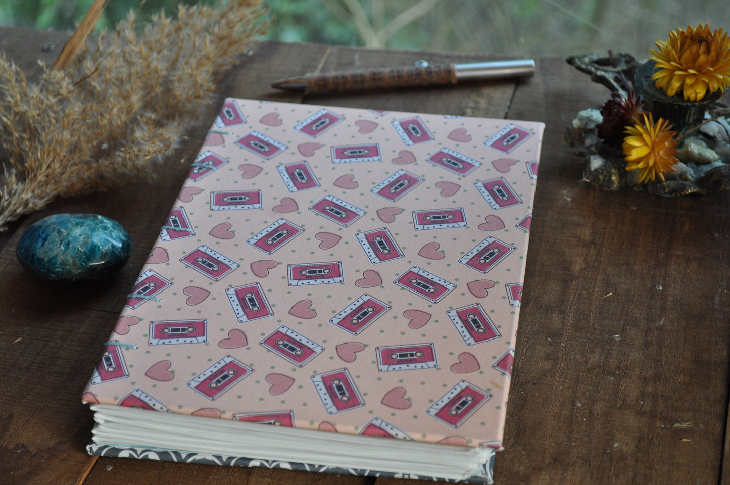 Carnet "Cassettes d'antan"