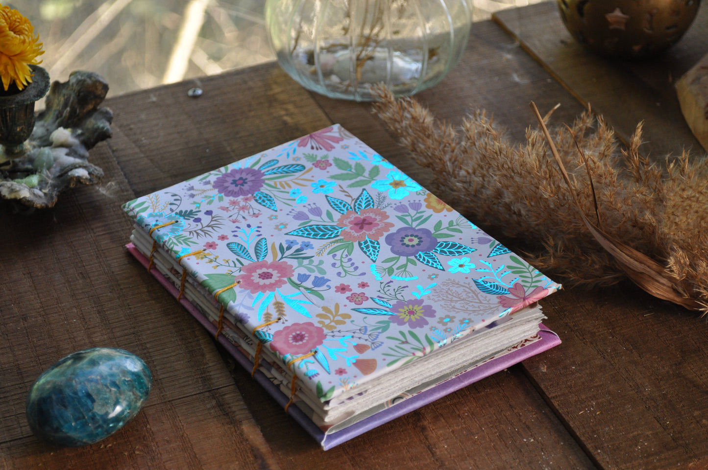 Carnet de poche "Fleurs en folies"