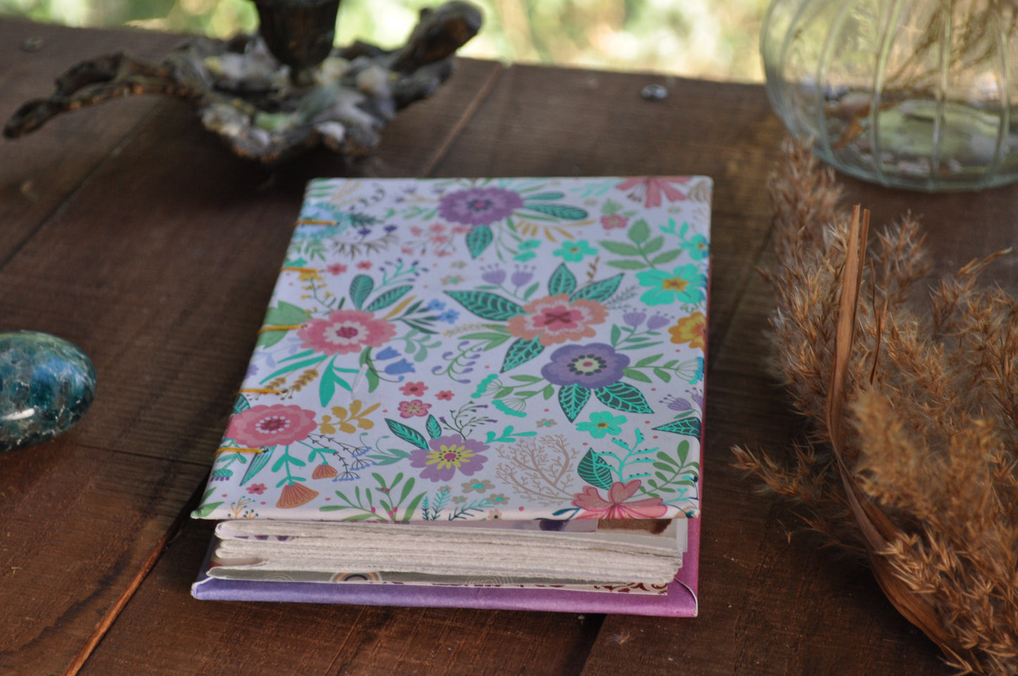 Carnet de poche "Fleurs en folies"