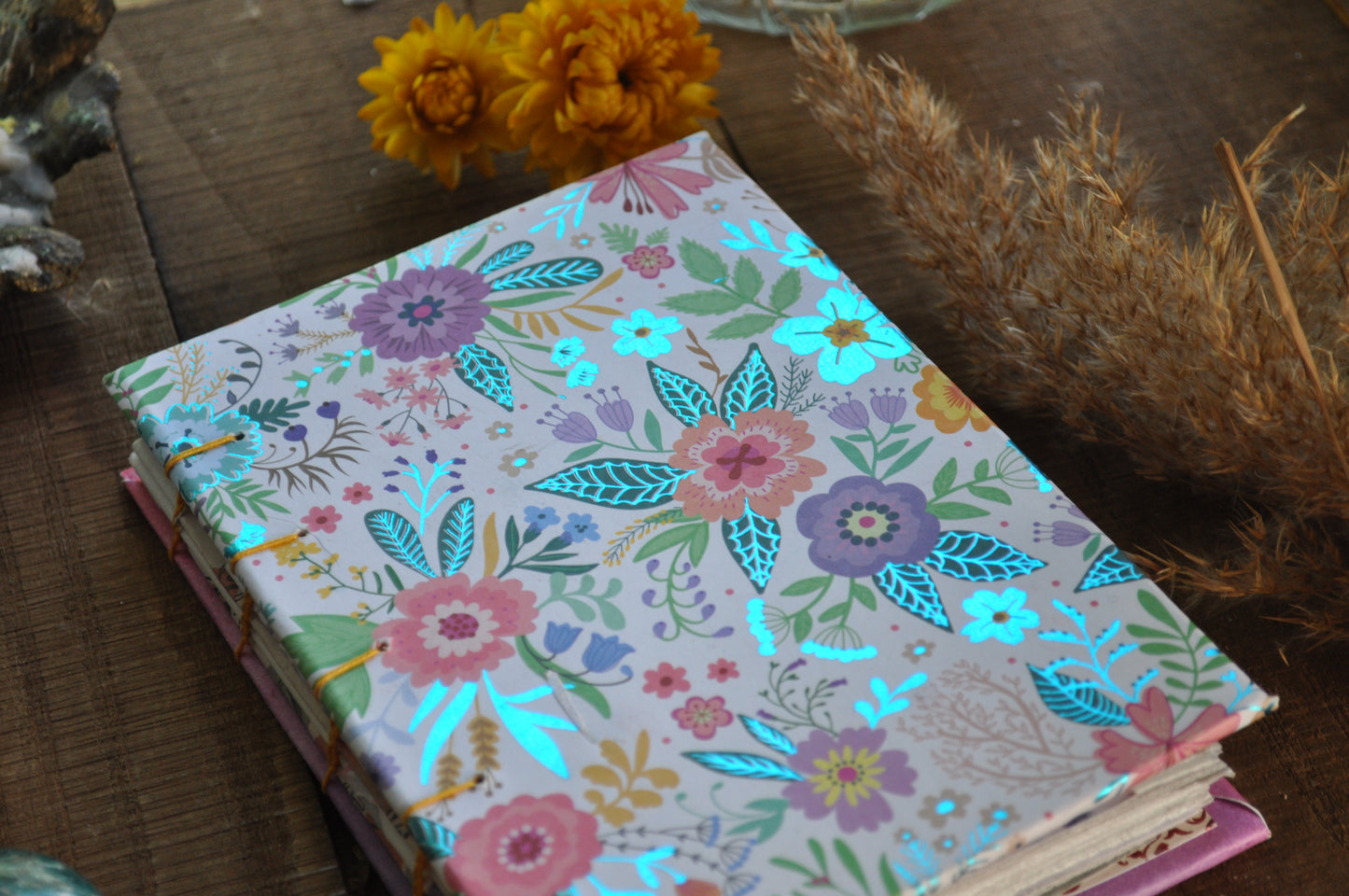 Carnet de poche "Fleurs en folies"