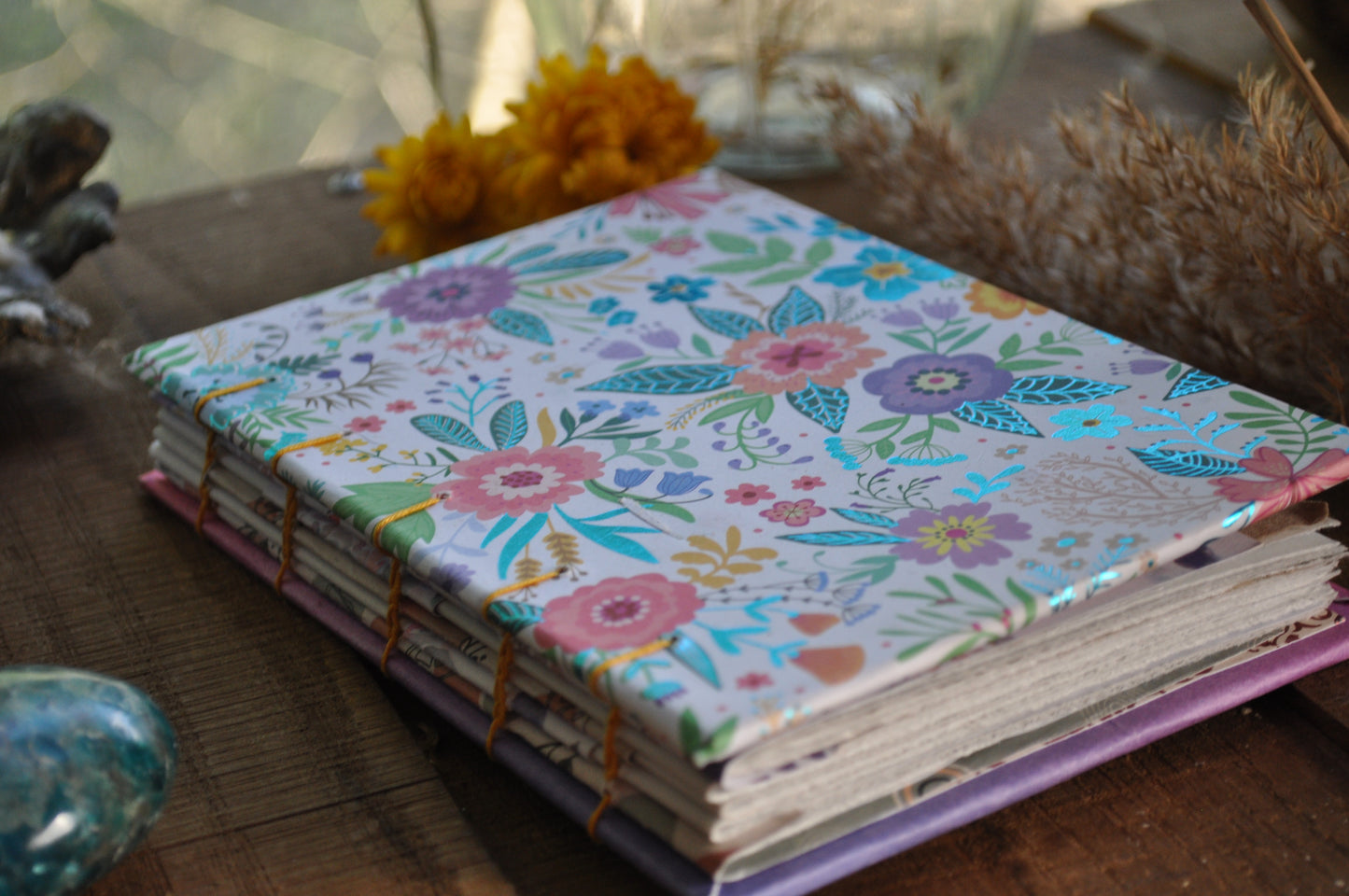 Carnet de poche "Fleurs en folies"