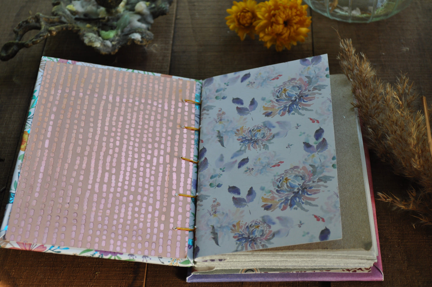 Carnet de poche "Fleurs en folies"
