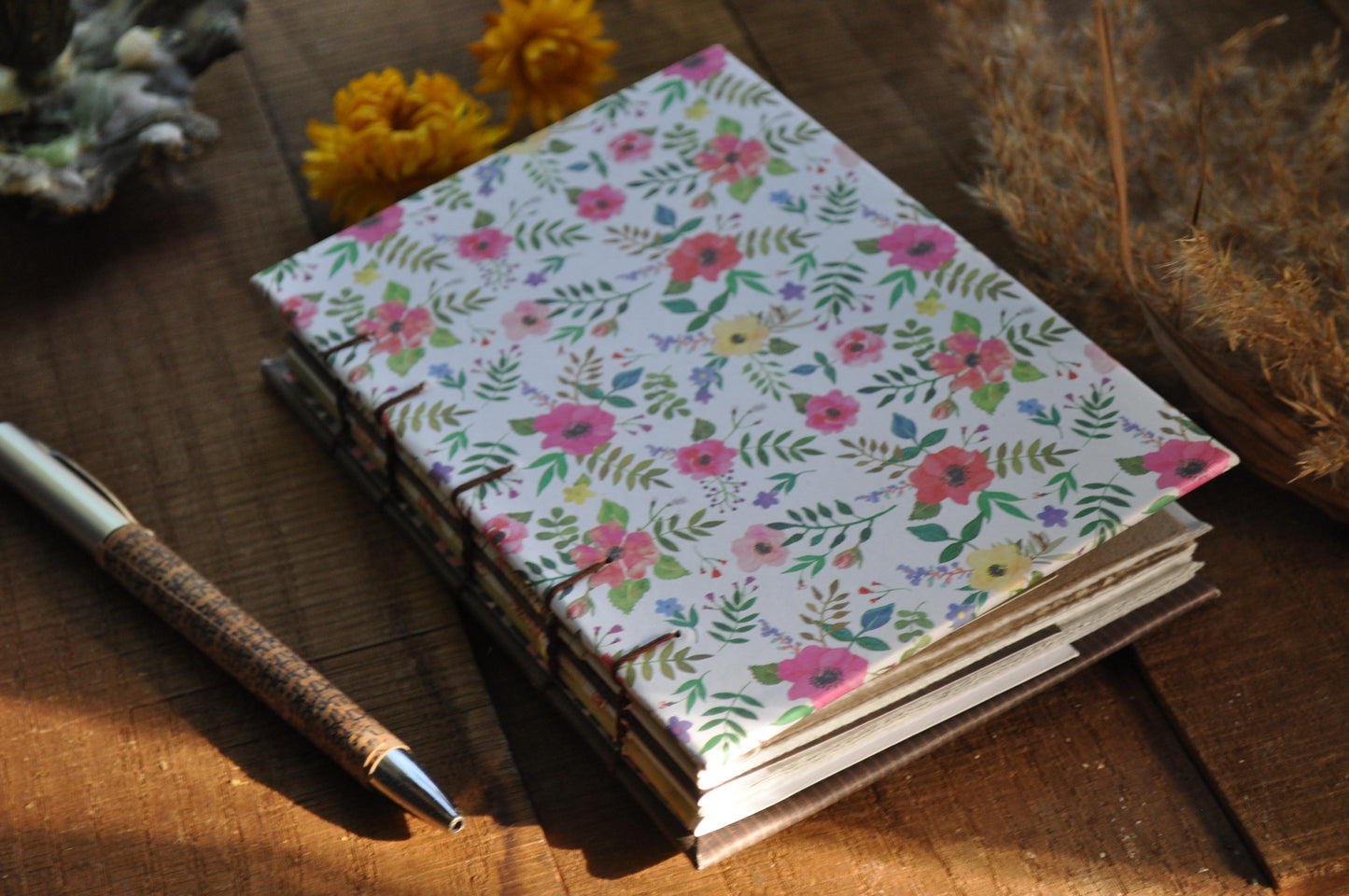 Carnet de poche "Bouquet de fleurs"