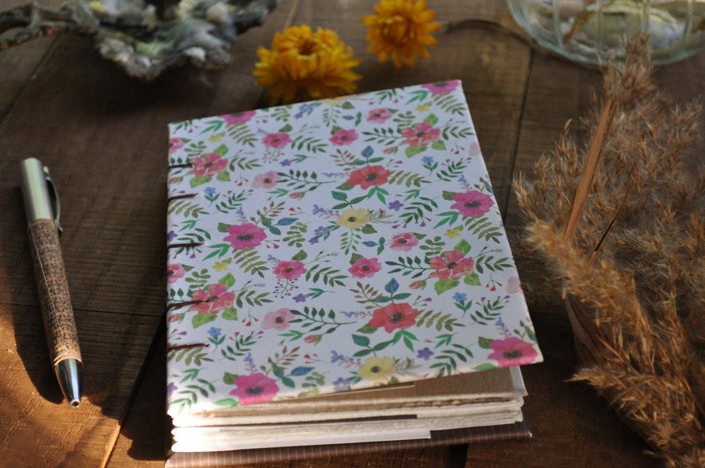 Carnet de poche "Bouquet de fleurs"