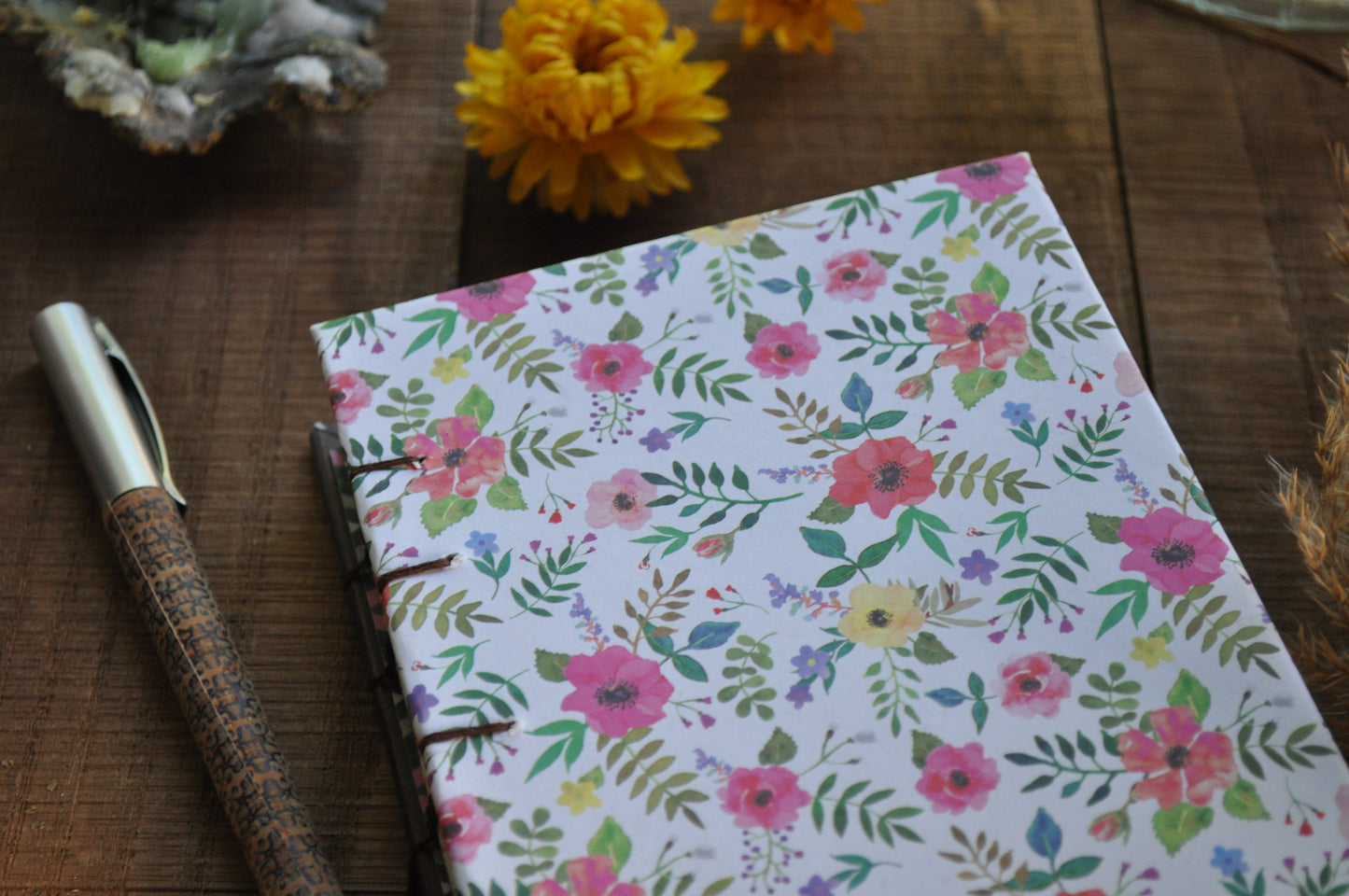 Carnet de poche "Bouquet de fleurs"