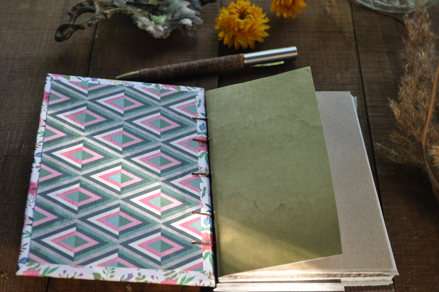 Carnet de poche "Bouquet de fleurs"