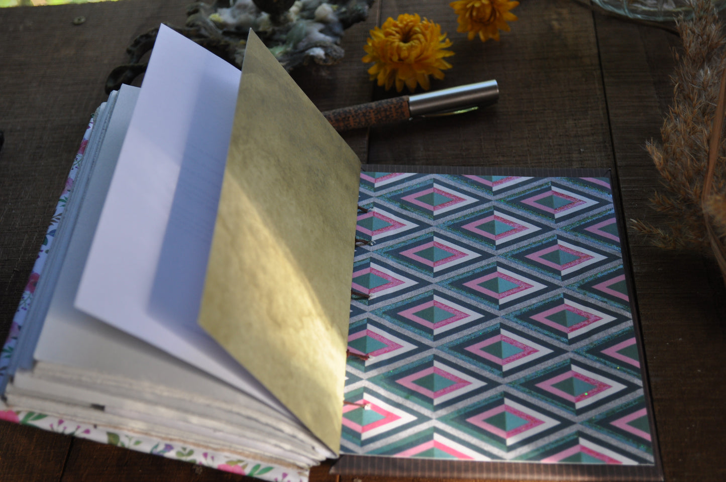Carnet de poche "Bouquet de fleurs"