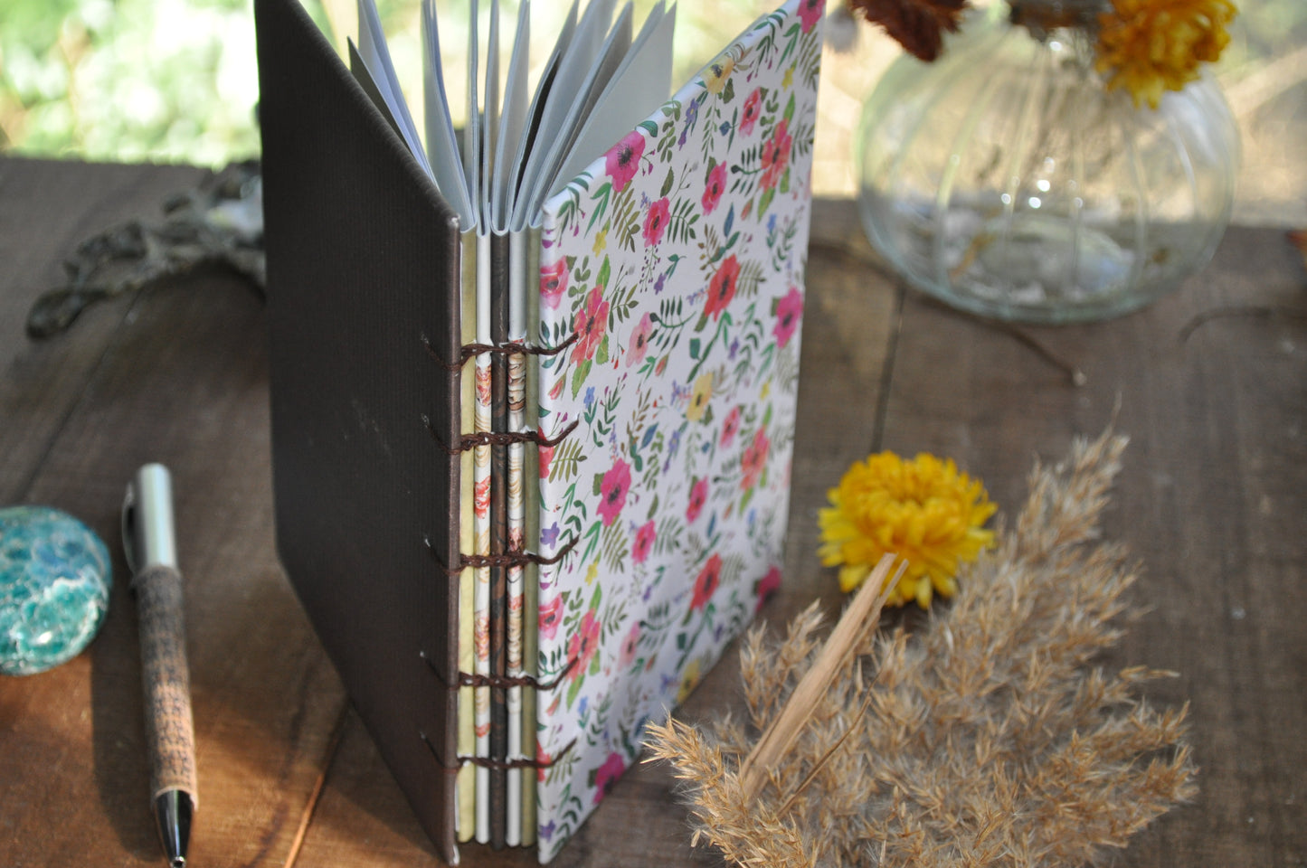 Carnet de poche "Bouquet de fleurs"