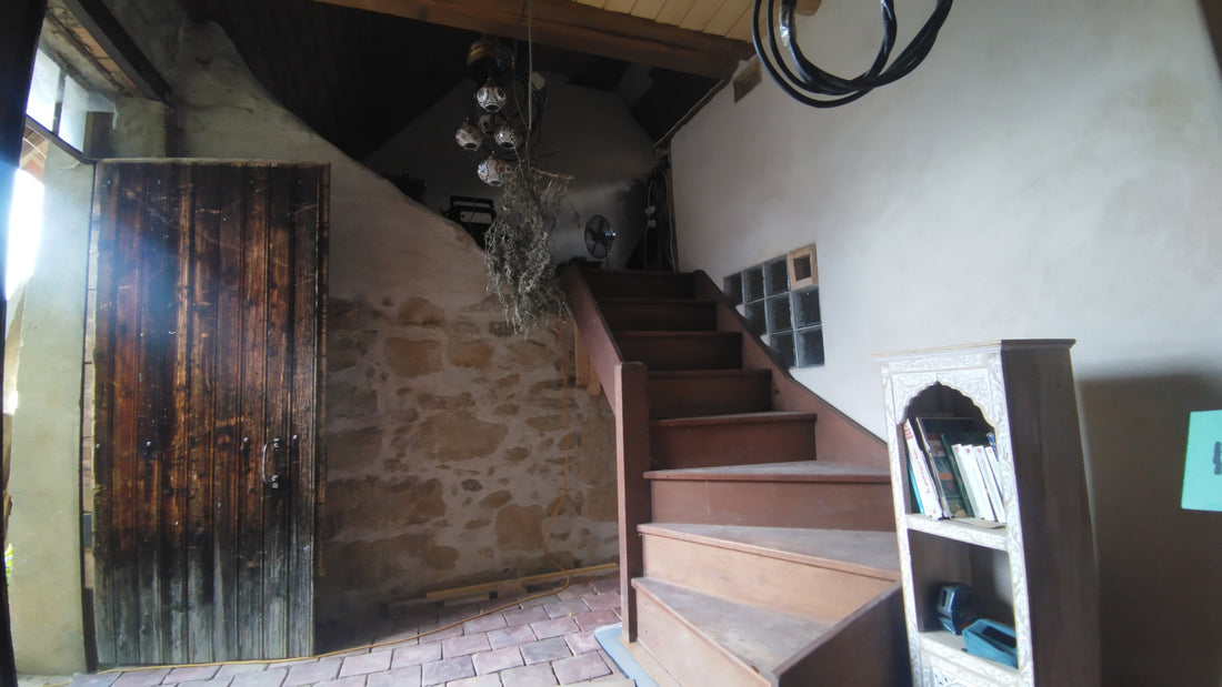 On a bien avancé dans les travaux du cellier