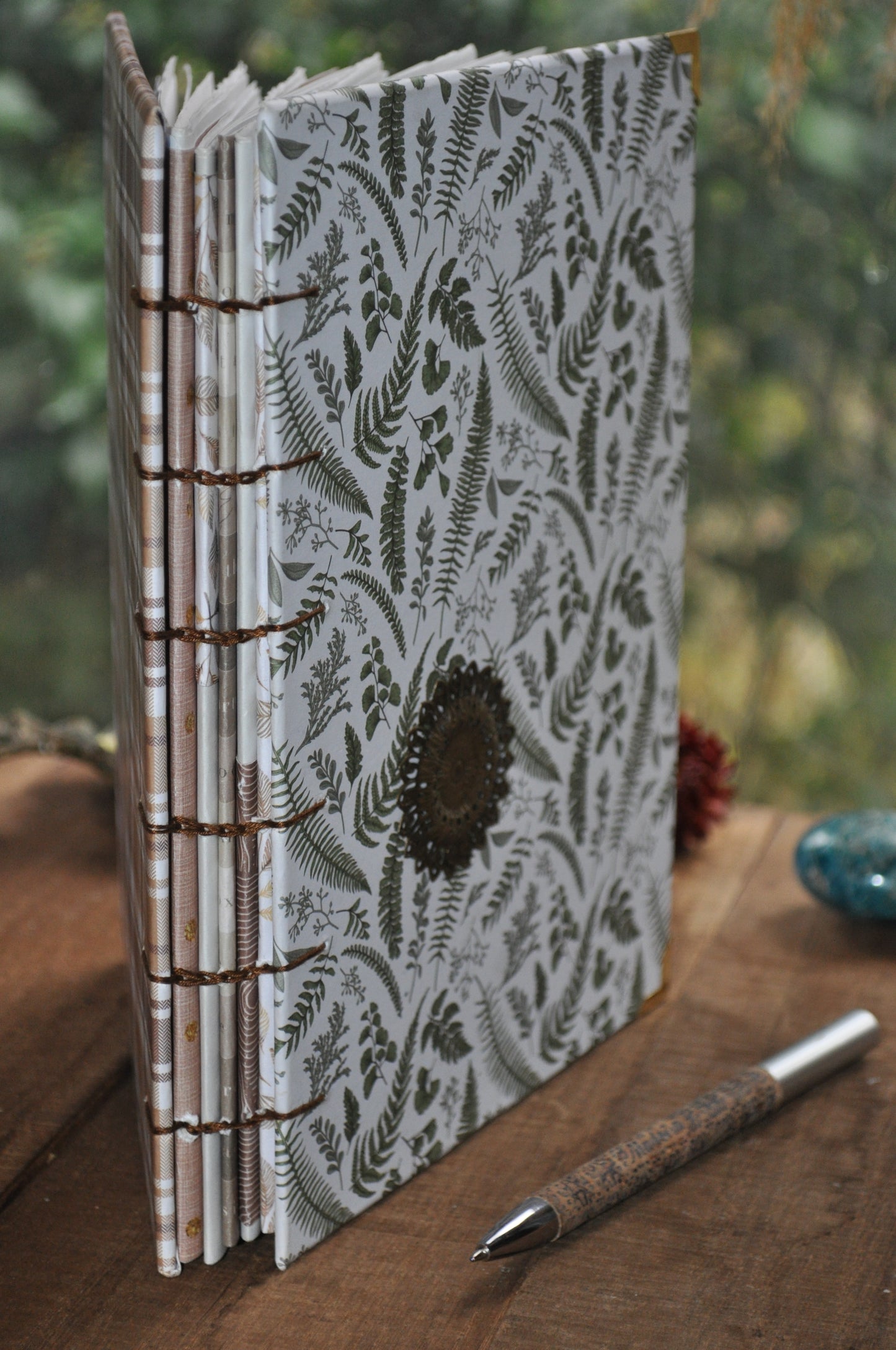 Carnet dessins / peinture / herbier "Fougère enchantées"