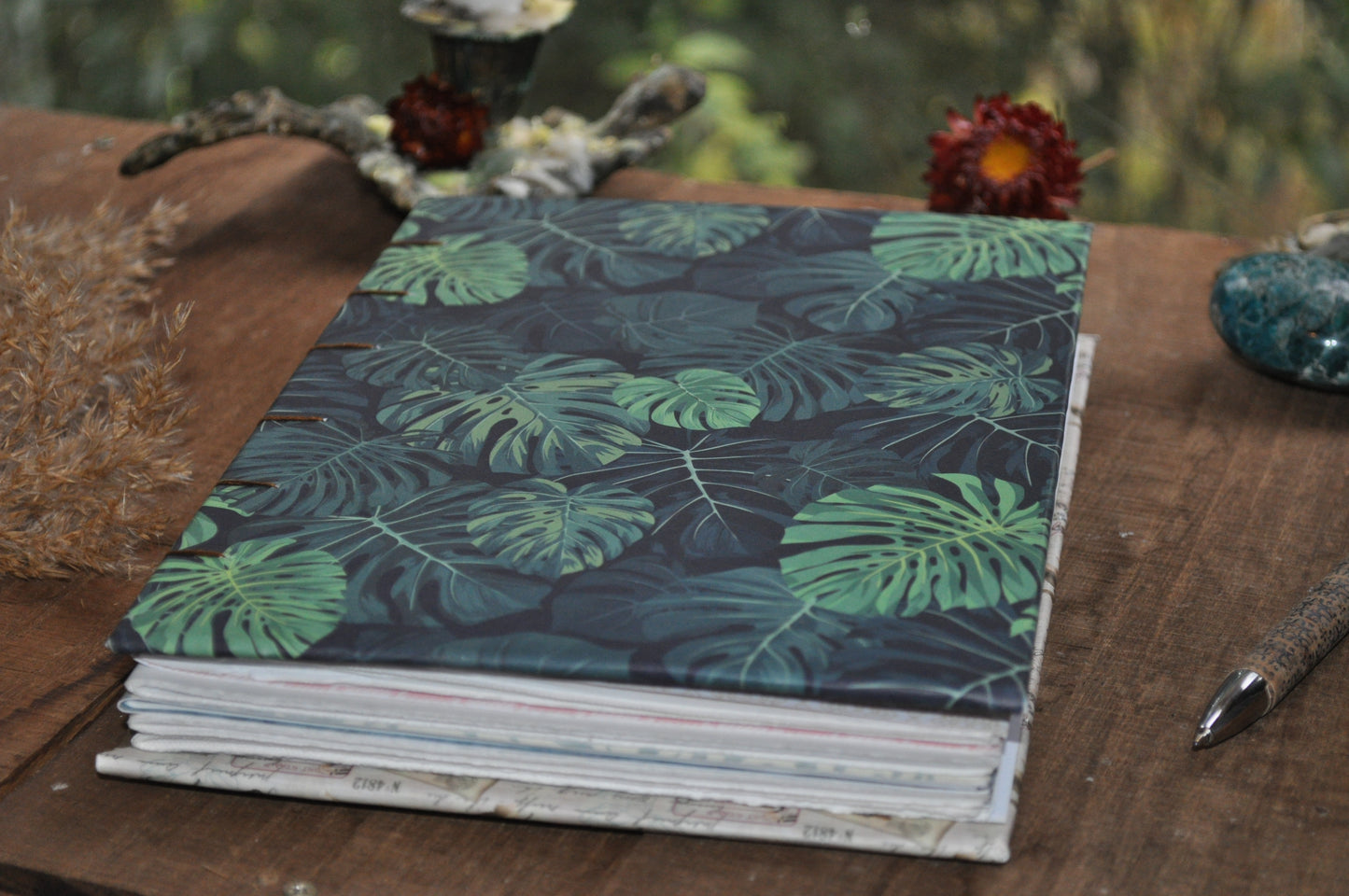 Carnet dessins / peinture / herbier "Mont Serrat"