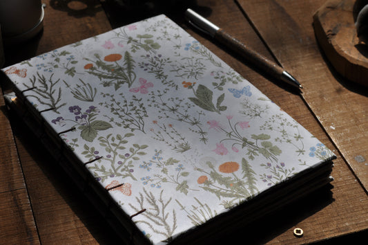 Carnet dessins / peinture / herbier "Botanique"
