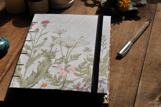 Carnet dessins / peinture / herbier "Pep's de fleurs"