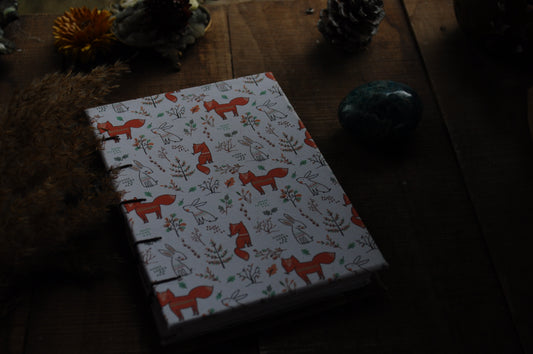 Carnet de poche "Jeux de renards"