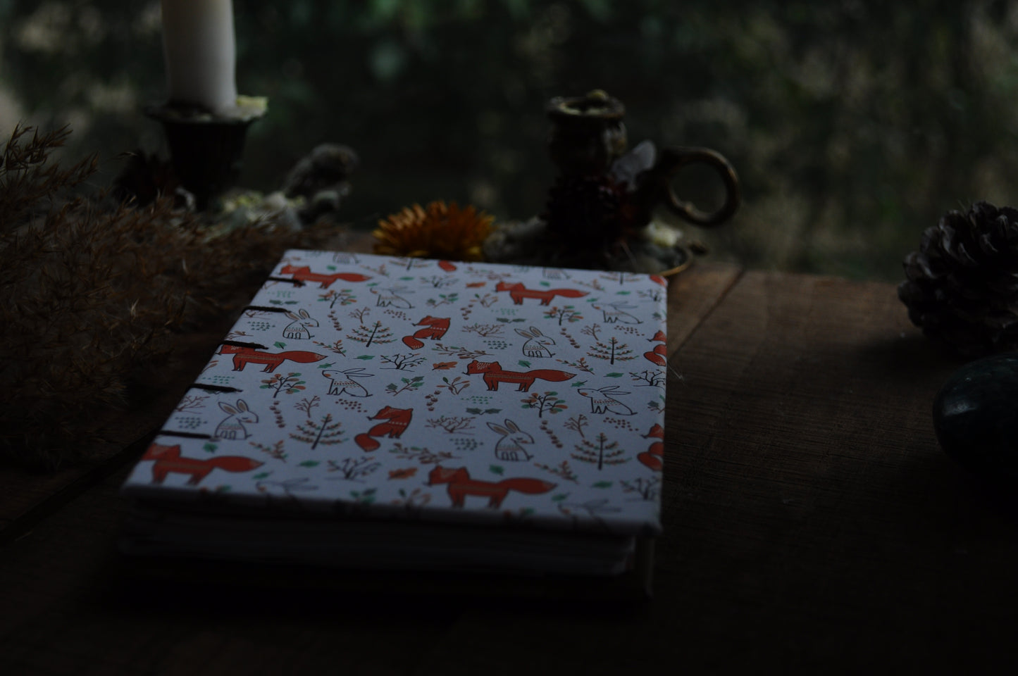 Carnet de poche "Jeux de renards"