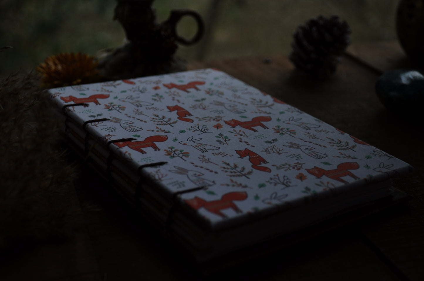 Carnet de poche "Jeux de renards"