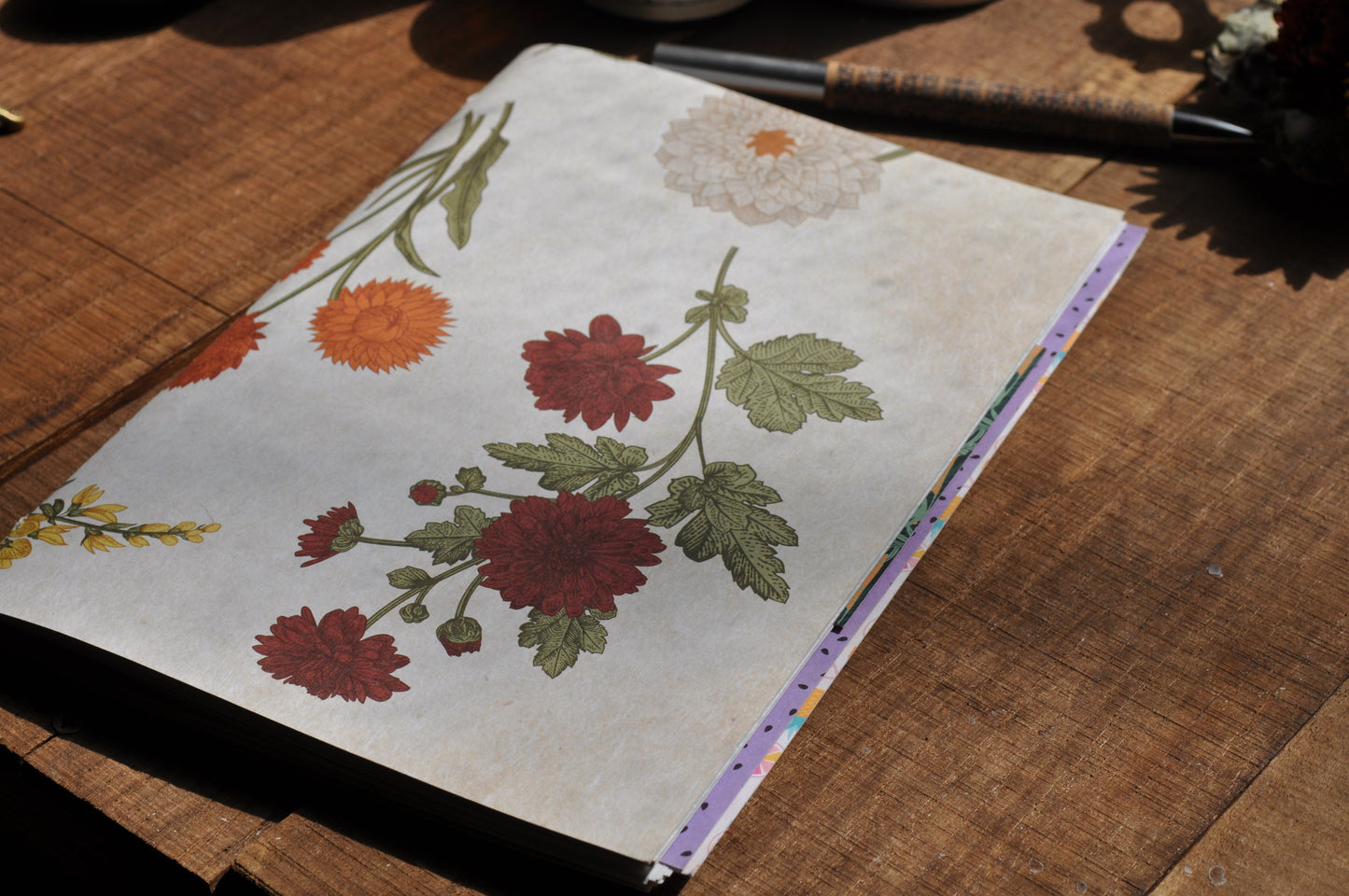 Cahier "Douce floraison"