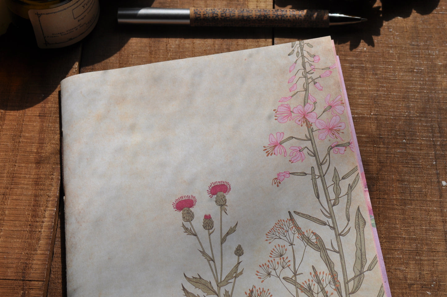 Cahier "Fleurs d'été"