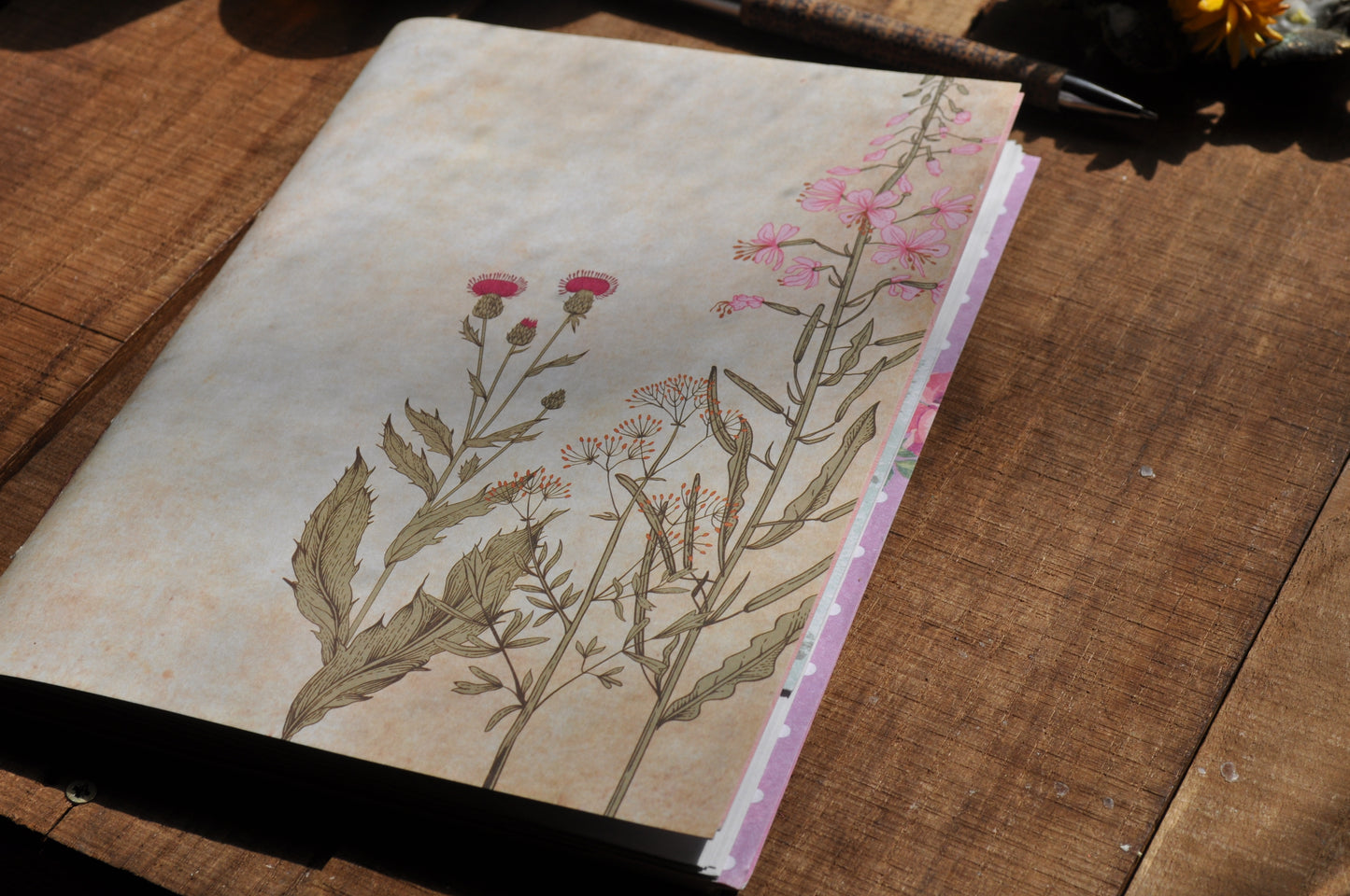 Cahier "Fleurs d'été"