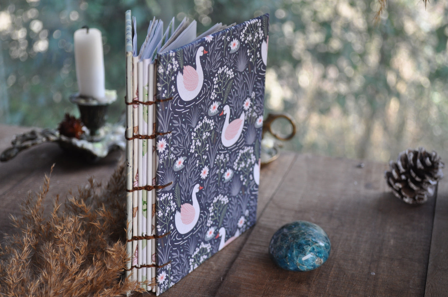 Carnet de poche "Comme un cygne"