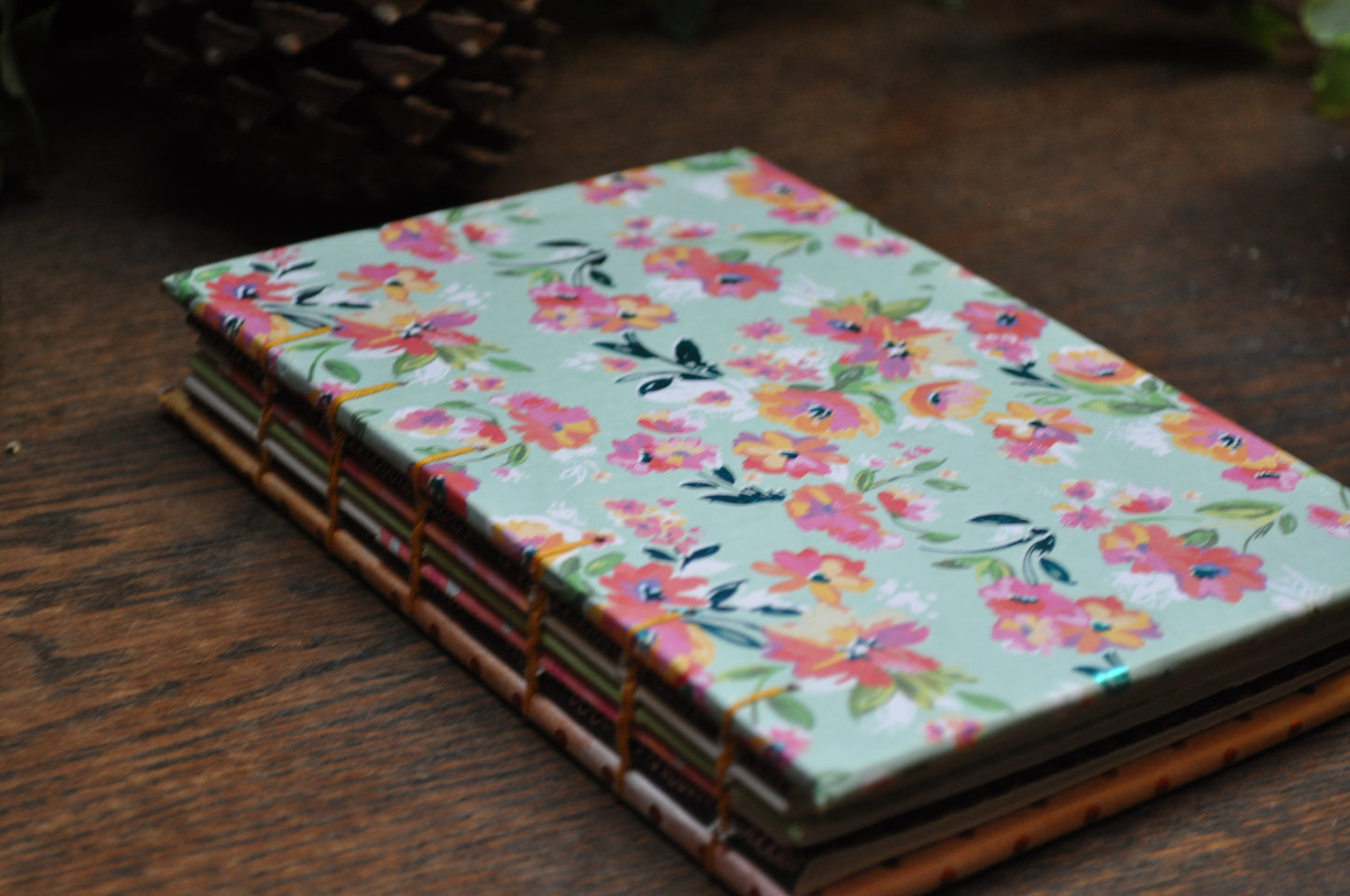 Carnet de poche "Fleurs enchantées"