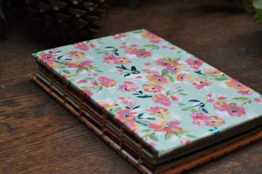 Carnet de poche "Fleurs enchantées"