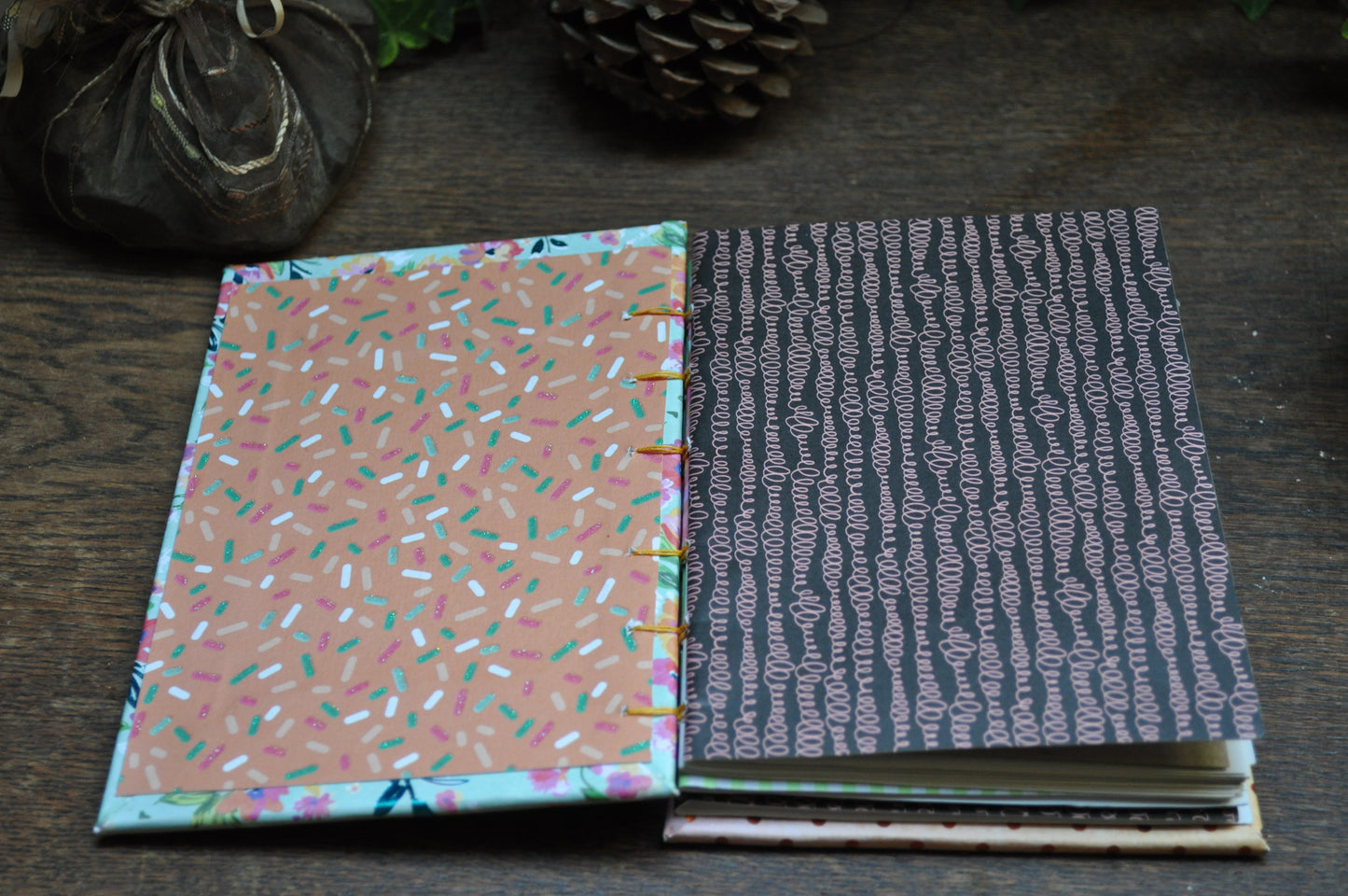 Carnet de poche "Fleurs enchantées"
