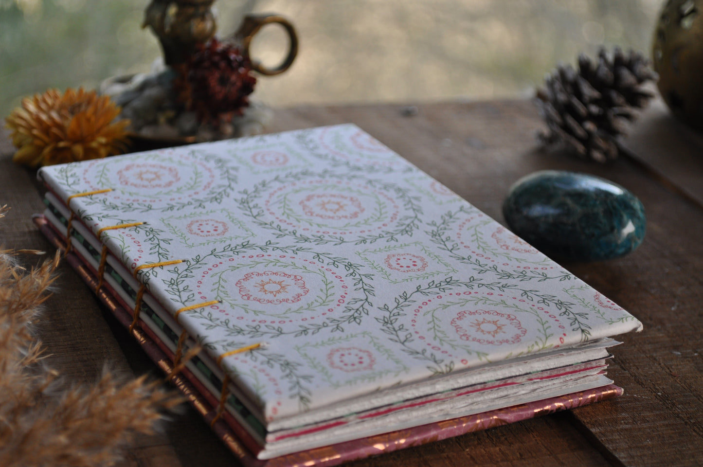 Carnet de poche "cercles colorés"