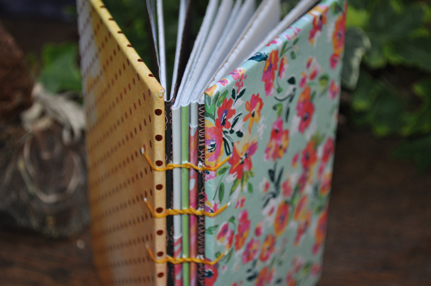 Carnet de poche "Fleurs enchantées"