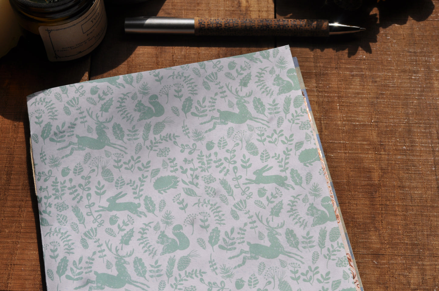Cahier "Animaux bleutés"