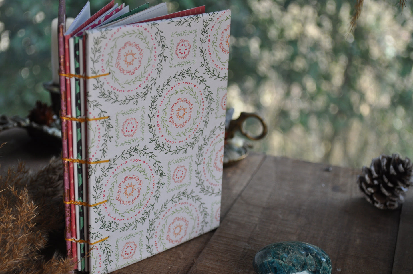 Carnet de poche "cercles colorés"