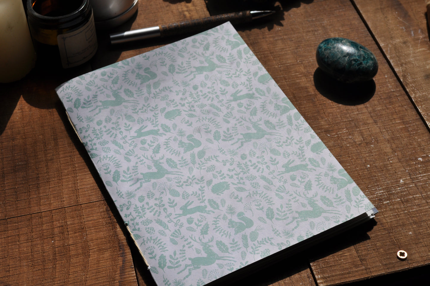 Cahier "Animaux bleutés"