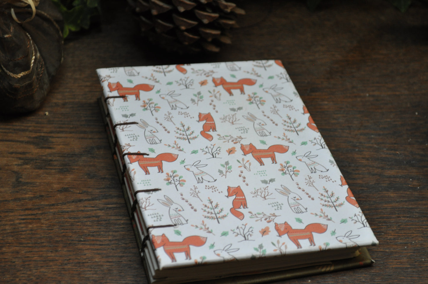 Carnet de poche "Jeux de renards"